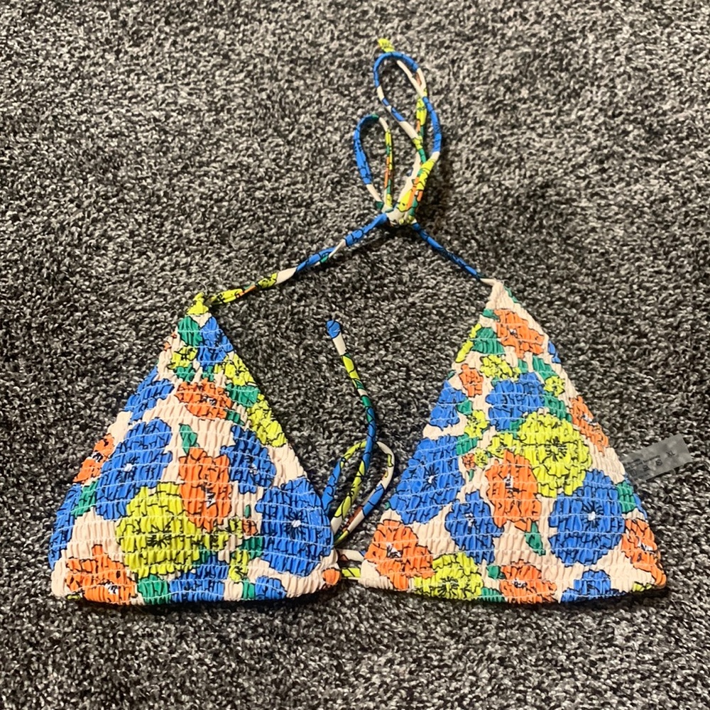 floral print bikini